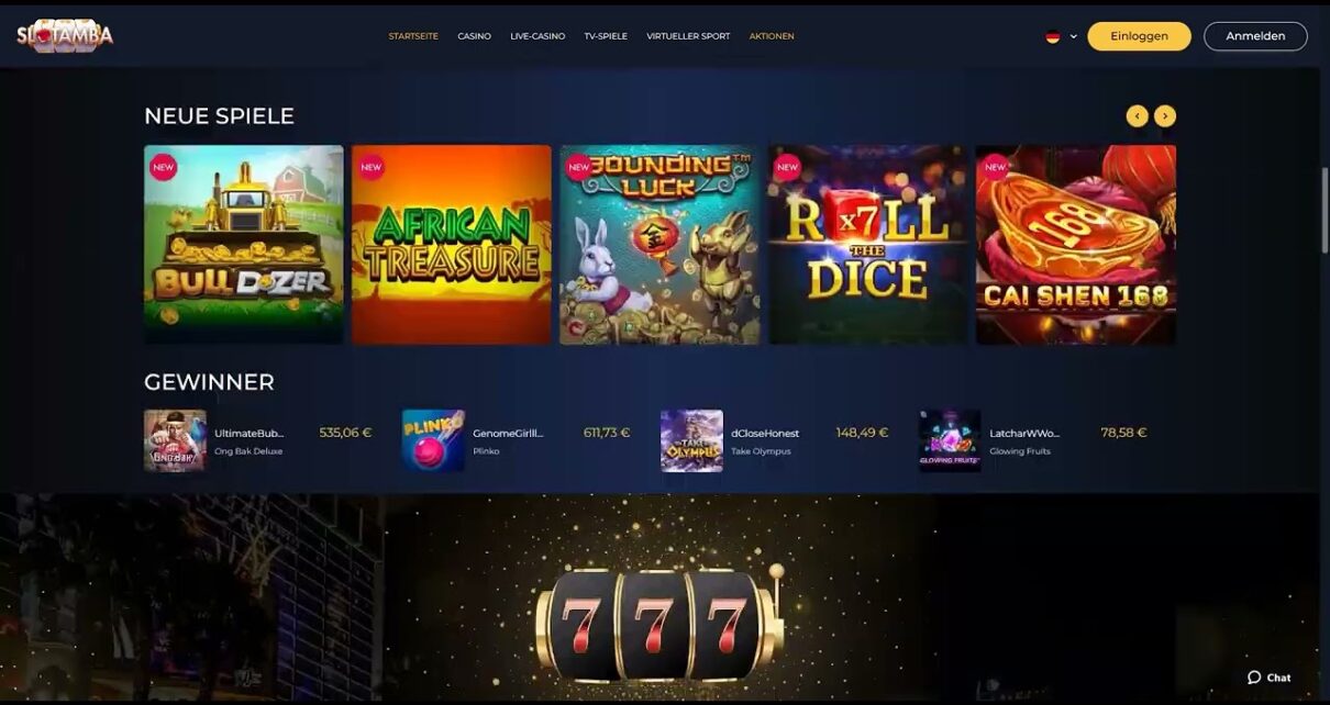 SlotAmba online casino Bewertung