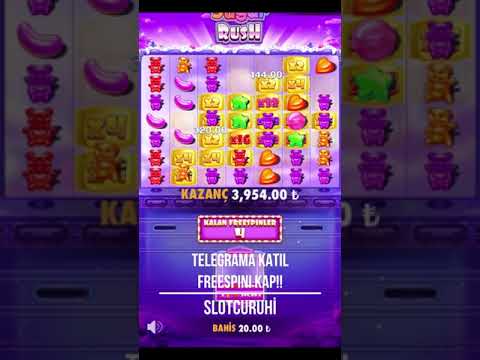 Sugar Rush / Ufak bahse büyük kazanç.. Kasa uçtu!