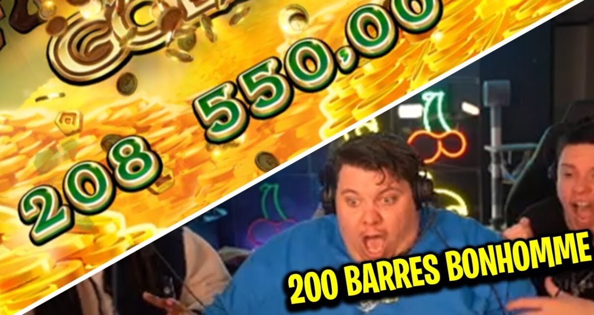 TEUF COMPLETEMENT BOURRE PREND 200 BARRES AVEC VITA !! BEST OF CASINO KICK FR 2