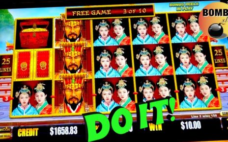 THE HUNT FOR EMPEROR’S TREASURE! #casino #slotmachine