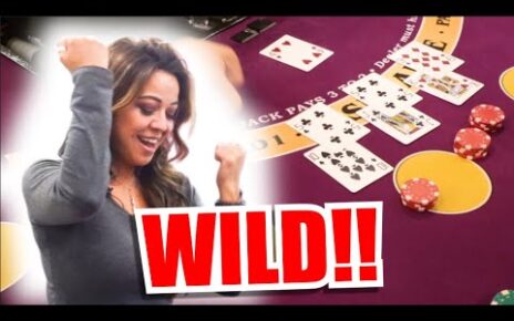 ?WILD HANDS!!? 10 min Blackjack Challenge – WIN BIG or BUST #177