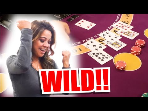 ?WILD HANDS!!? 10 min Blackjack Challenge – WIN BIG or BUST