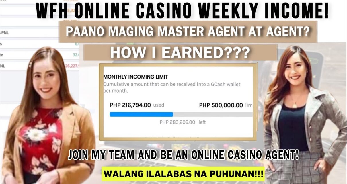 Weekly income! Paano maging online casino agent? Paano kumikita? Buhay at Katas ng casino! #VLOG72