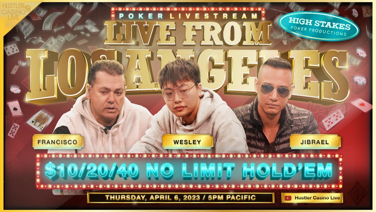 Wesley Plays $10/20/40 w/ Jibrael, Francisco & Dentist Dave - Commentary by Christian Soto