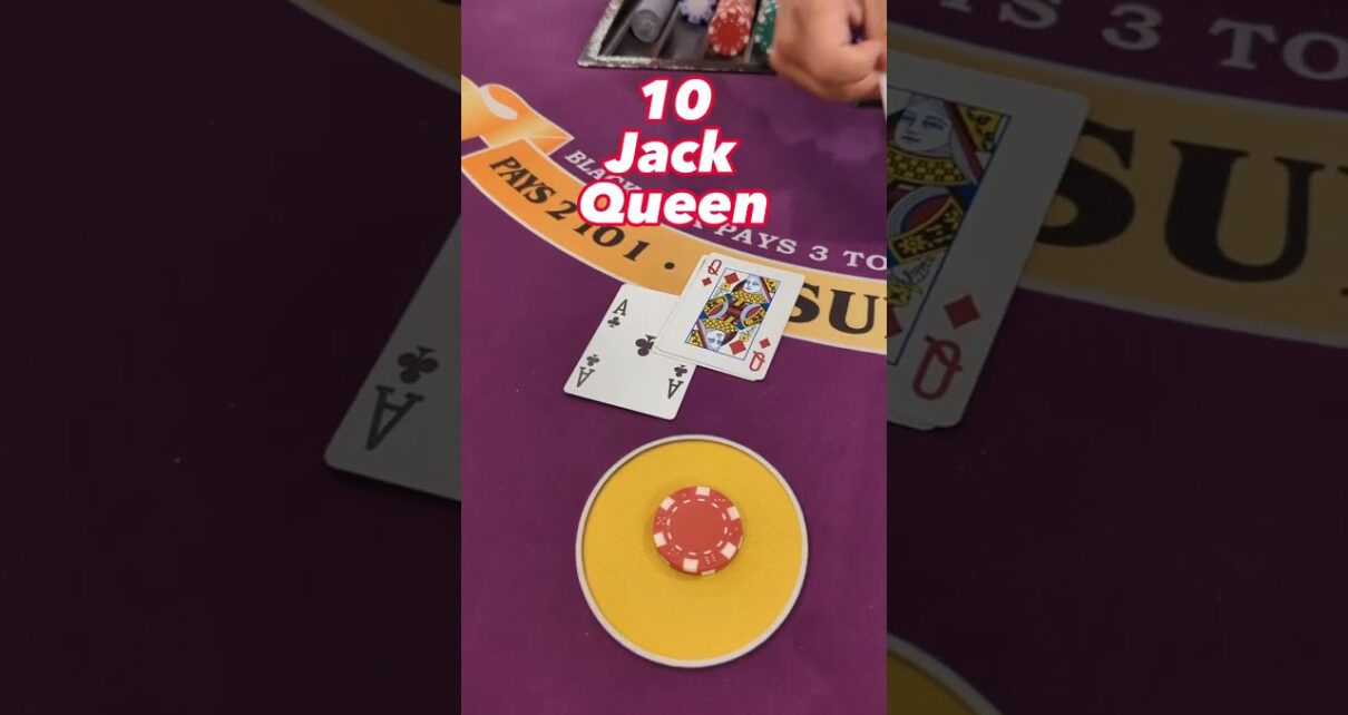 What a good BJ looks Like….On BlackJack #blackjack #casino #21