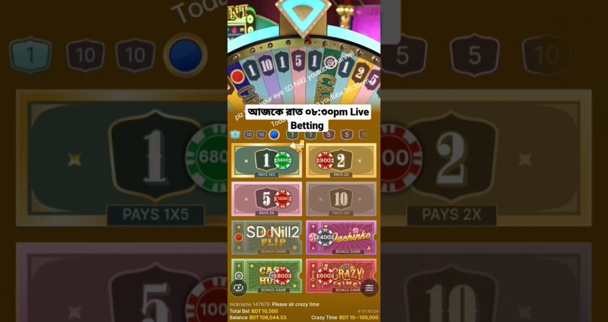 crazy time big win today 40k
