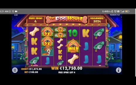 online casino dog house jackpot sensational win