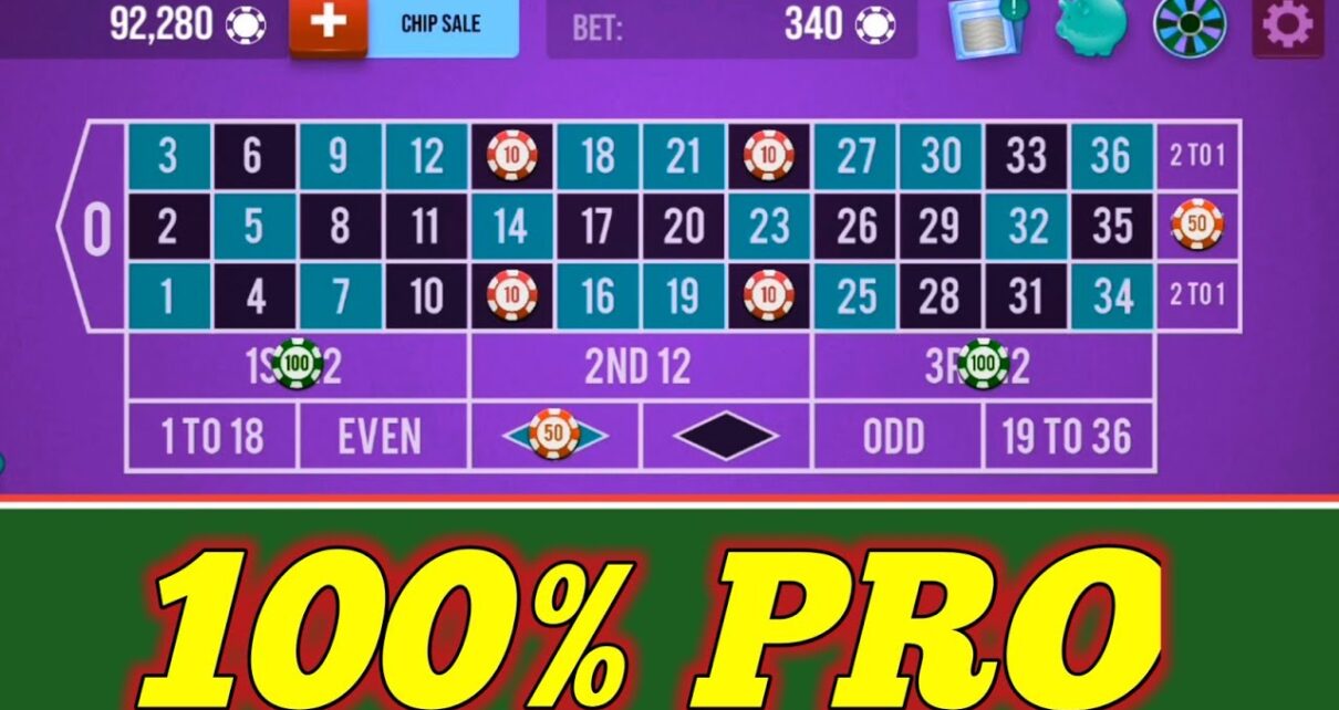 100% Pro Straight | How To Earn Money Online Casino | Roulette Strategy To Win | Roulette