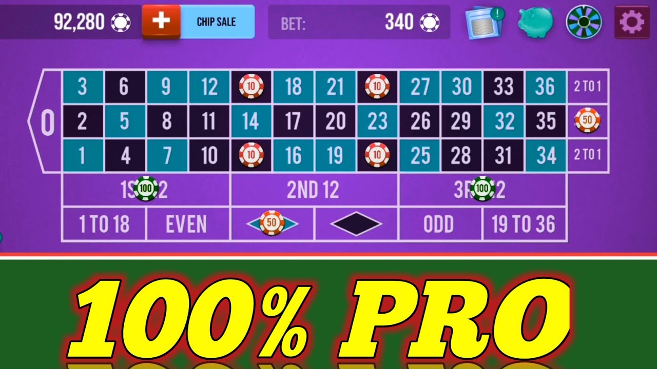 100% Pro Straight | How To Earn Money Online Casino | Roulette Strategy To Win | Roulette