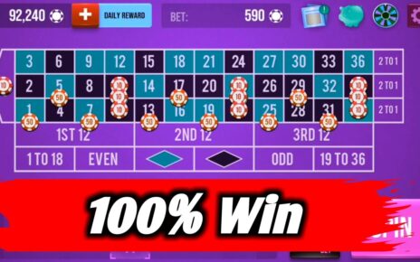 100% Win Trick | How To Earn money online casino | Roulette Strategy To Win | Roulette