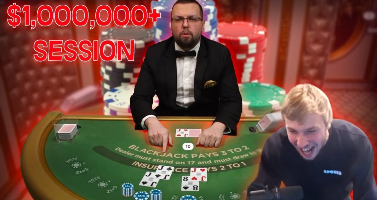 ,000,000+ BLACKJACK SESSION! (MY BEST RUN EVER)