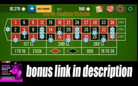 100_ Win Trick _ How To Earn money online casino _ Roulette Strategy To Win _ Roulette