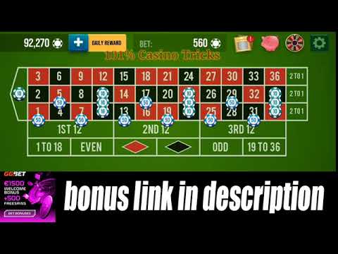 100_ Win Trick _ How To Earn money online casino _ Roulette Strategy To Win _ Roulette