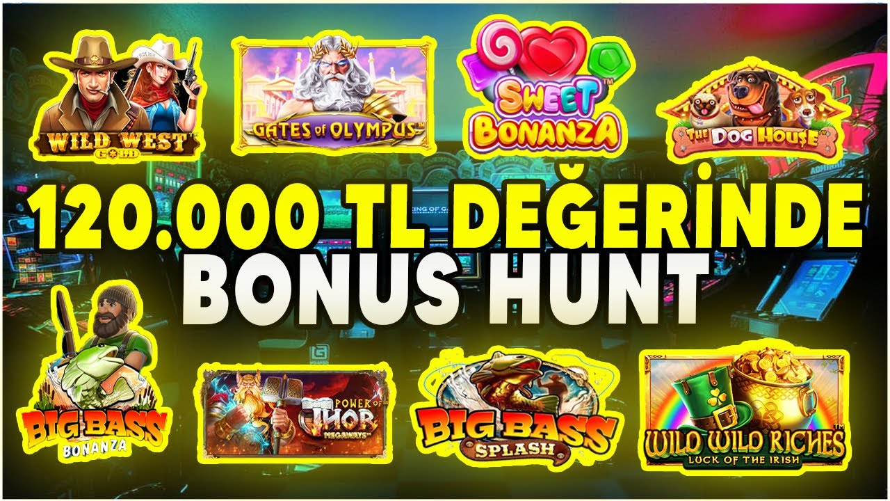 120.000 TL BONUS HUNT | SLOT OYUNLARI BONUS HUNT NASIL YAPILIR? | 8 OYUNDAN BONUS AVLADIK!!!