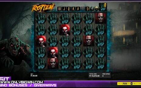 1345x – Big Win on Rotten by #HacksawGaming – Online Casino Slot Bonus