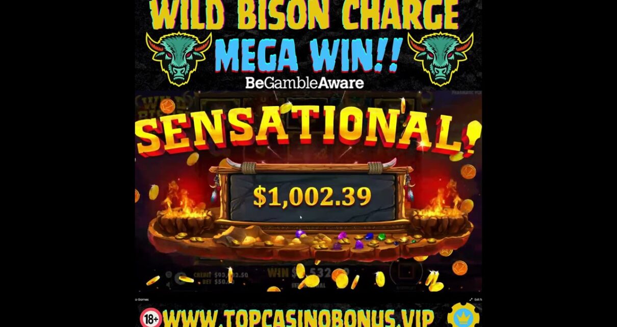 “Charge towards Big Wins with Wild Bison: The Latest Online Casino Game!”