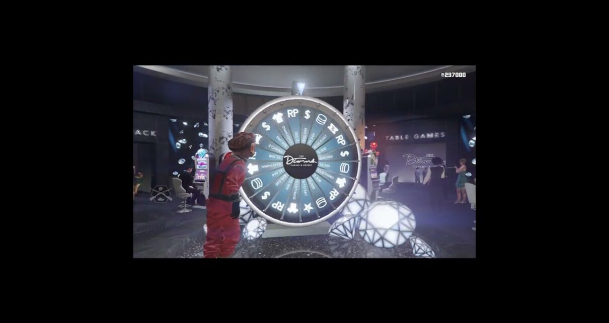 GTA ONLINE – CASINO. MY DAILY SPIN OF THE LUCKY WHEEL 92.