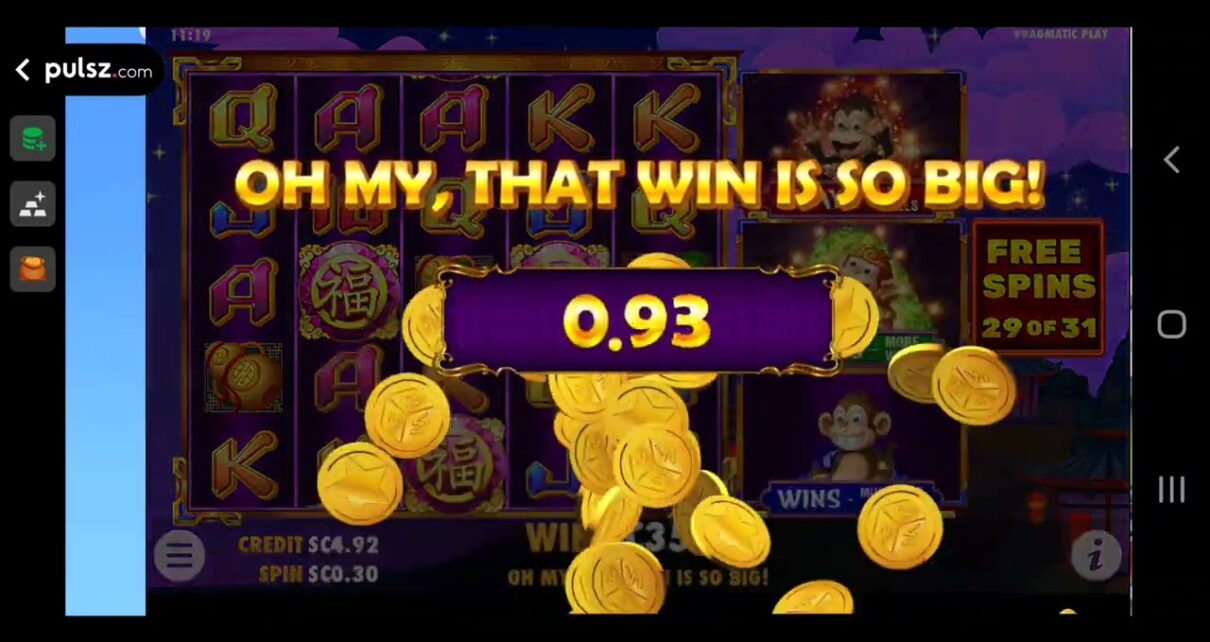 Big wins on Pulsz! Online casino playing with existent money. Just bonuses. ??