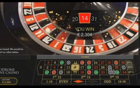 17€ to 2431€ at HIPPODROME ONLINE CASINO ROULETTE