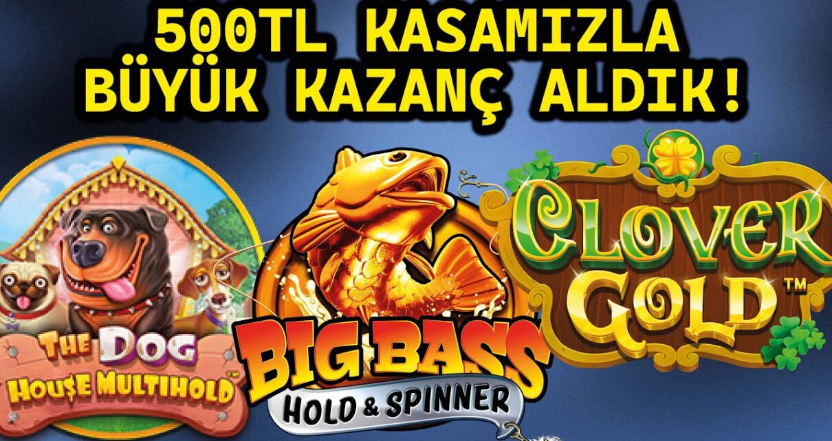 3 FARKLI SLOT OYUNUYLA 500 TL KÜÇÜK KASAMIZI KATLADIK BÜYÜK KAZANÇ ALDIKı
