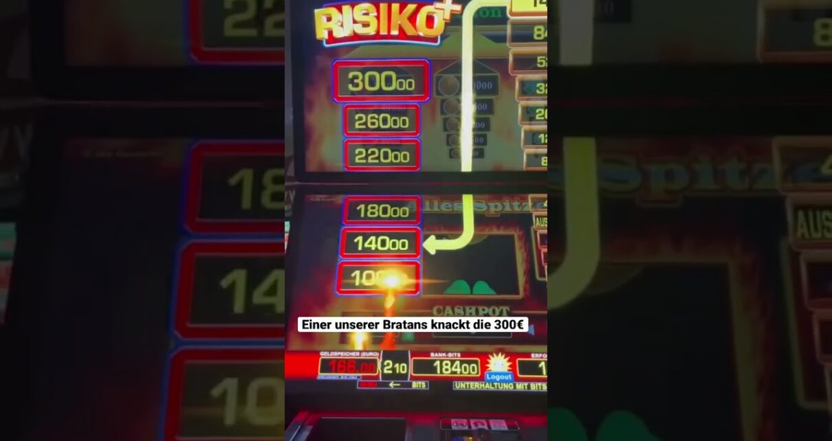 300€ RISIKOLEITER LOCKER GEKNACKT Merkur Magie Casino Novoline Spielothek Spielhalle Jackpot 300€ RISIKOLEITER LOCKER GEKNACKT Merkur Magie Casino Novoline Spielothek Spielhalle Jackpot