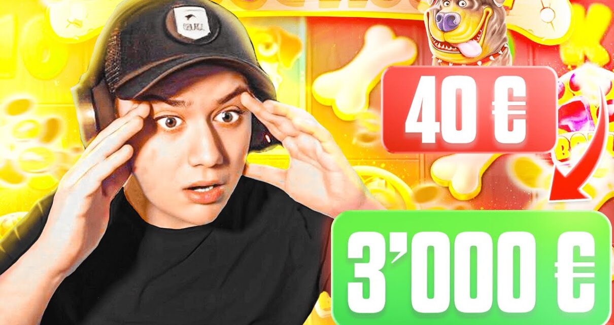 ? 40€ ➡ 3000€,  DOG HOUSE ME CARRY (BEST OF CASINO #12)