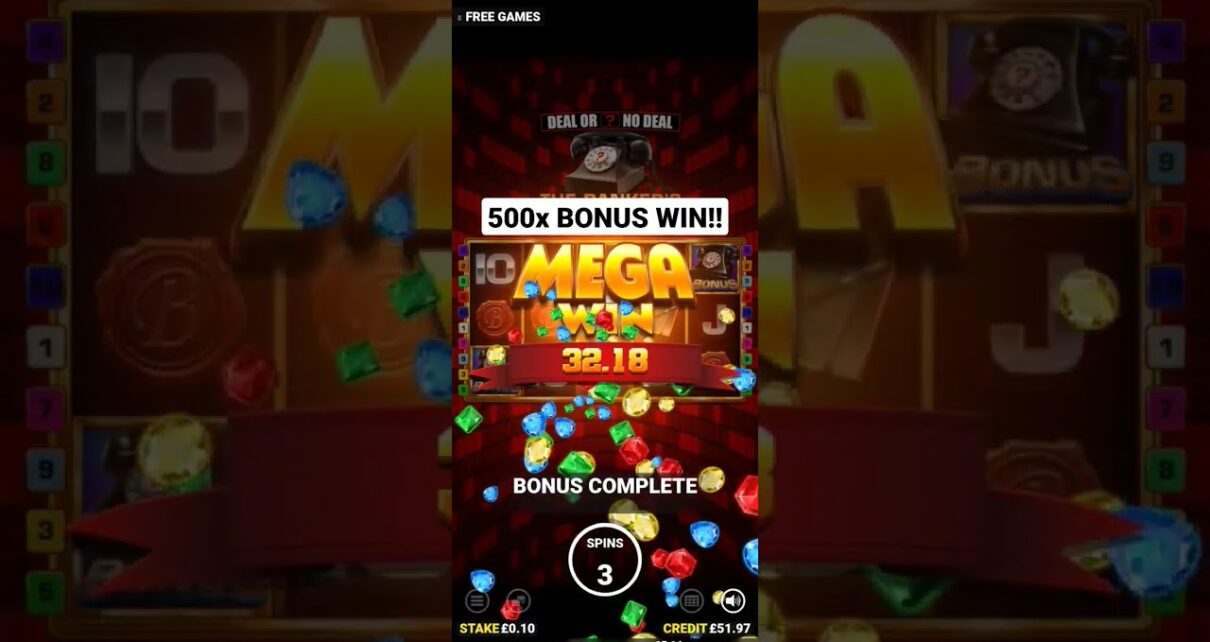 500X WIN!! BONUS FREE SPINS!!