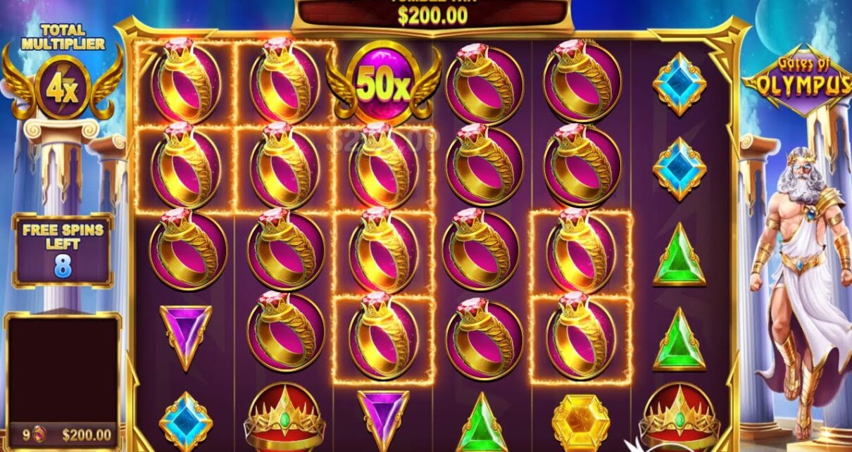 50X MULTIPLIER GATES OF OLYMPUS – HIT TEO TIMES RINGS – BIG WIN BONUS BUY ONLINE CASINO ONLINE SLOT