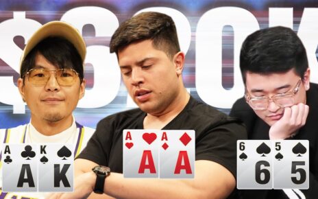 0K ALL IN with Pocket Aces!! Dream Spot for Mariano