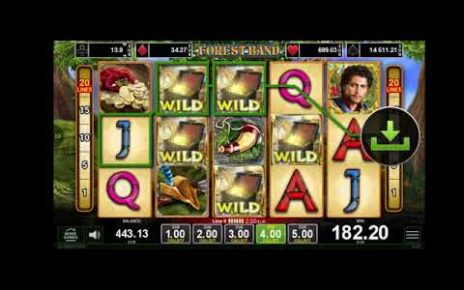 A great win in FOREST BAND free spins. #Online casino #Amusnet