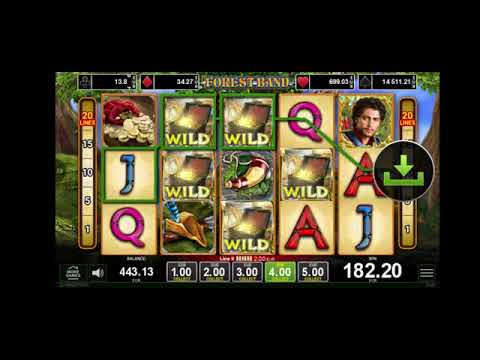 A great win in FOREST BAND free spins. casino