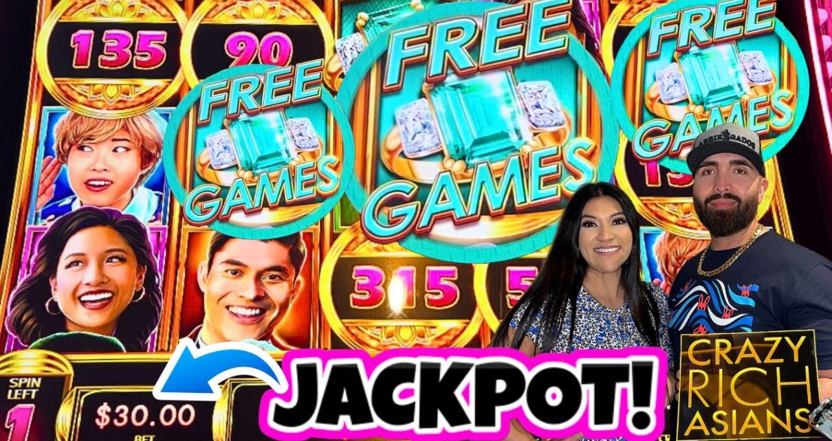 ? AUMENTADOR DE BONOS FUNCIONÓ Y PAGÓ UN JACKPOT CRAZY RICH ASIANS SLOT MACHINE !  @HARDROCKHOLLY