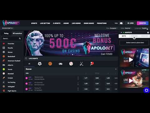 Apolobet ✔️ Online Casino & Sports Betting Platform ✔️ Review