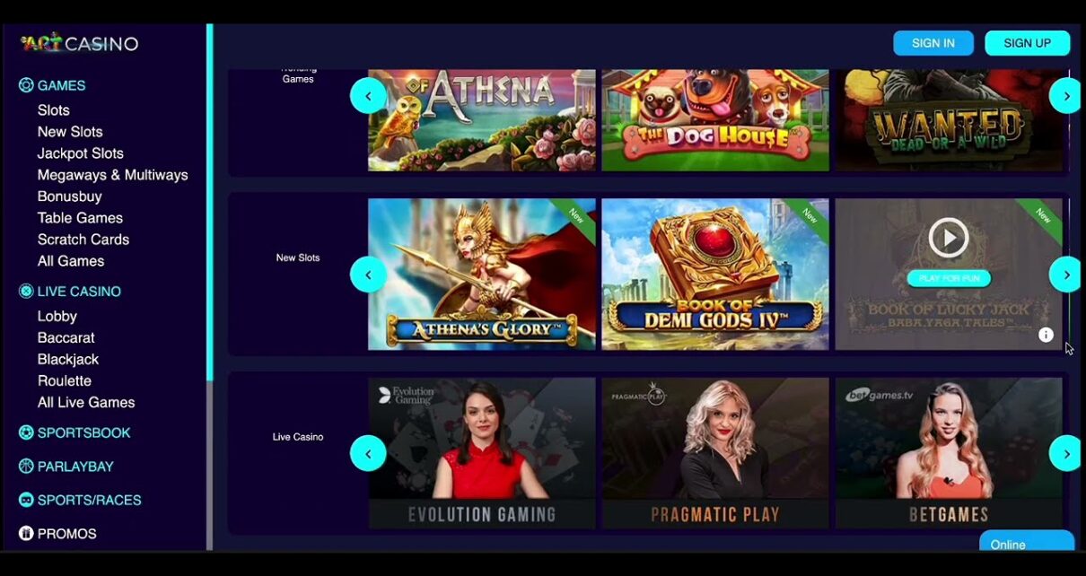 ArtCasino.io ✔️ Online Casino Review 2023