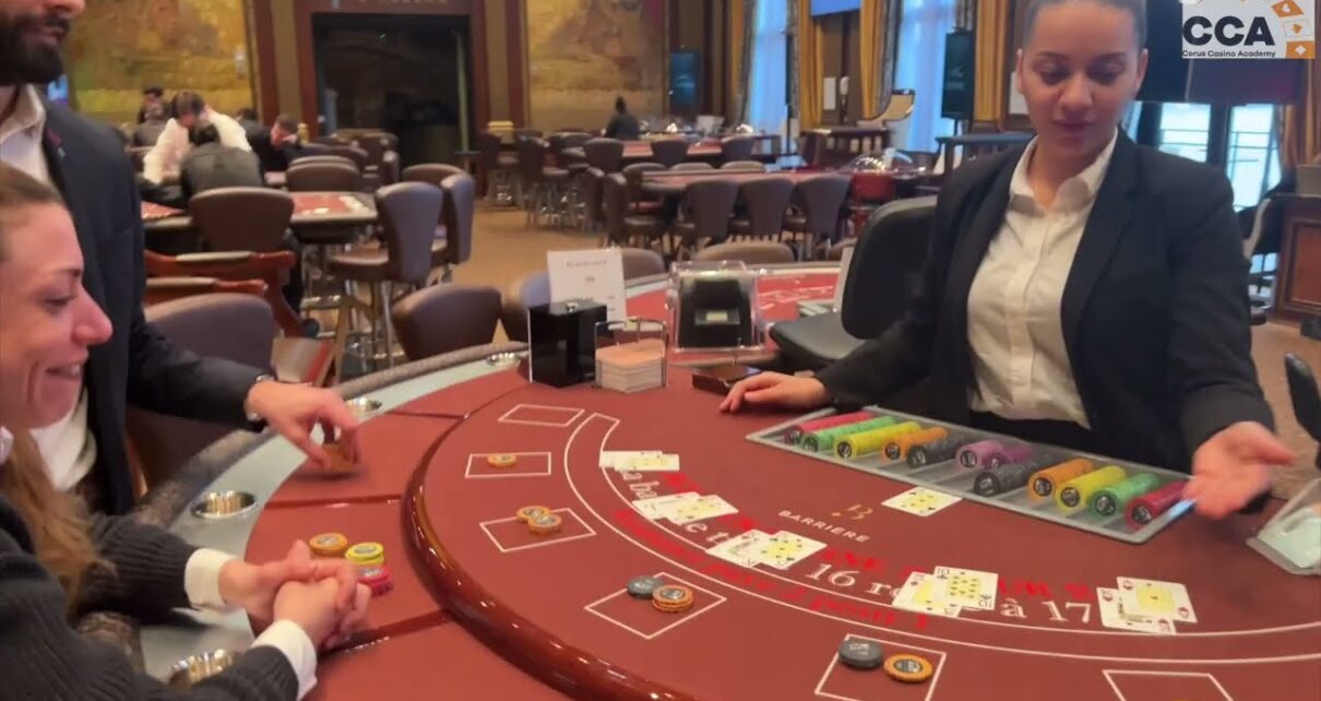 Ateliers : la formation croupier continue au casino Barrière d’Enghien-les-Bains