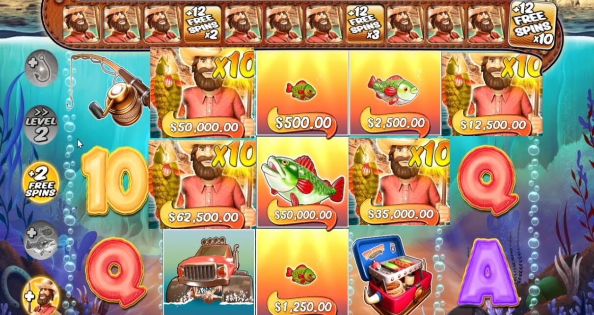 BIG BASS SPLASH -10X MULTIPLIER – 4 FISHERMAN WITH HUGE FISH – BONUS BUY ONLINE CASINO – ONLINE SLOT