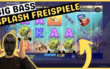 BIG BASS SPLASH gönnt immer wieder Freispiele | Online Casino Deutsch