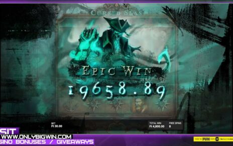 BIG WIN with INCREDIBLE Spins on Cursed Seas #HacksawGaming – Online Casino Slot Highlight 2393x