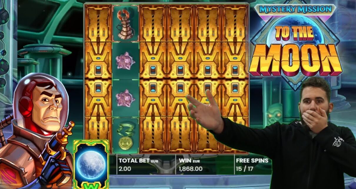 ⚡BIG WIN⚡Mystery Mission: To The Moon⚡Online Casino Highlight ⚡