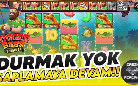 BİGGER BASS BONANZA Balıkçının Aklını Aldım Efsane Kazanç #casino #slotoyunları #biggerbassbonanza