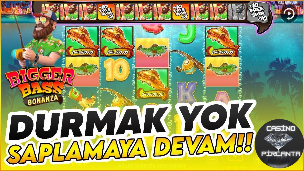 BİGGER BASS BONANZA Balıkçının Aklını Aldım Efsane Kazanç #casino #slotoyunları #biggerbassbonanza