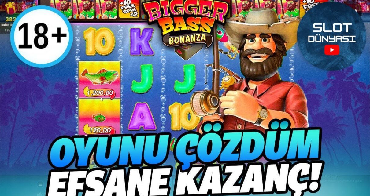 BİGGER BASS BONANZA Hasan Dayıyla Garanti Kasa Katlama #casino #slotoyunları #biggerbassbonanza