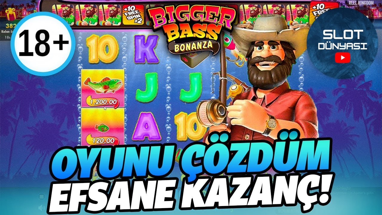 BİGGER BASS BONANZA Hasan Dayıyla Garanti Kasa Katlama #casino #slotoyunları #biggerbassbonanza