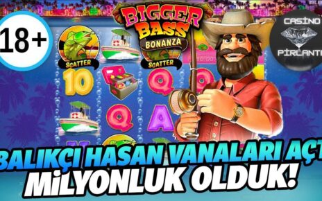 BİGGER BASS BONANZA Küçük Kasa İle Milyonluk Vurgun #casino #slotoyunları #biggerbassbonanza