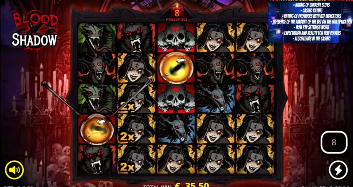 Blood Shadow – New online casino slot from No limit Sity company ? Max Win x6,666