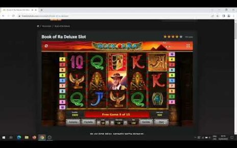 Book of Ra Deluxe Slot Machine in Online Casino