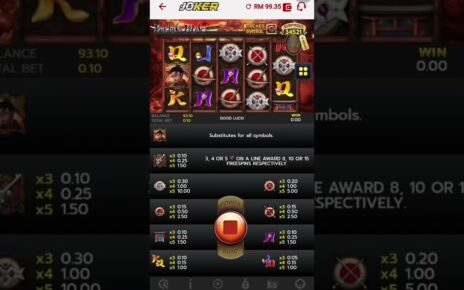 Bushido Blade Slot – Joker (SW2U Online Casino)