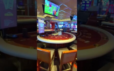 Casino Tour on Caribbean Princess ? ?️ #cruiseship