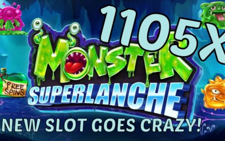 Casino wins – Monster Superlanche – 1105x – Bonus