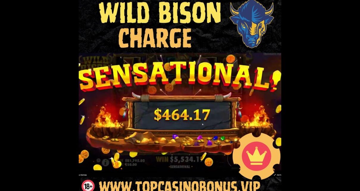 “Charge towards Big Wins with Wild Bison: The Latest Online Casino Game!”
